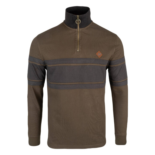 JACK PYKE Jack Pyke Men’s Half Zip Contrast Sweatshirt Green Medium