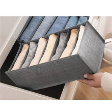4X Schrank Schublade Organizer für T-Shirts Jeans Hemden Leggings Organisationssystem für Kleiderschrank Aufbewahrungsbox A