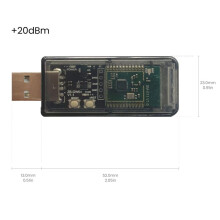 3X ZigBee 3.0 Silicon Labs  EFR32MG21 Universal Open Hub Gateway USB-Dongle-Chipmodul ZHA NCP OpenHAB