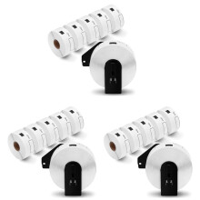 18 Roll Compatible Labels for DK-11201 Standard Address Labels 29mm X 90mm for QL-800 QL-810W QL-700