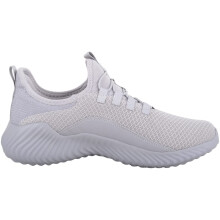 (UK5, Grey) ABSOLUTE FOOTWEAR Breathable Mesh Lace Up Sports Excersise Trainers