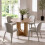Cellini Oak 120cm Round Dining Table 9