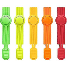 5 Pairs No Tie Shoe Laces for adults, Elastic Shoe laces,shoe laces tieless, no tie shoe laces for kids