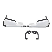 Motorcycle Brake Handguard Shell Protection Wind Shield Deflector Cover for 800X White