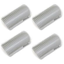 Pet Grooming Comb Corner Wiper Cat Tickler Massage Tickling Cat Toy Self-Hi