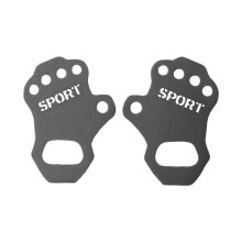 Fingerless Gym Fitness Gloves Breathable Exercise Sports Gloves for Women & Men Ventilated Hand Grip Lifting C