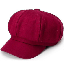Hats For Women Beret Caps Autumn Winter Ladies Octagonal Hat Casual Fashion Beret Painter Hat