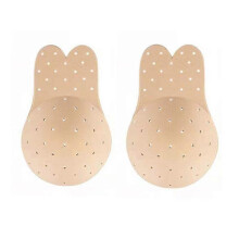 3 Pairs Invisible Bra Adhesive Strapless Bra Push Up Sticky Bra Lift Nippleless Covers Rabbit Bra Breast Pasties