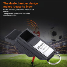 HUAZAI Football Referee Whistle Emergency Lifesaving Whistle for Soccer, Football, Basketball, Volleyball, Handball B