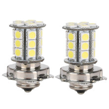 2 PCS 12V P26 S24 SMD LED Motorcycle Headlight Car Bulbs 6000k