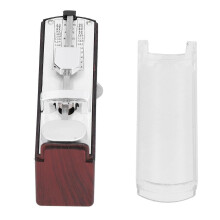 Mini Mechanical Metronome Universal Portable Traditional compatible with Piano Ukeulele Guitar ViolinBurgundy