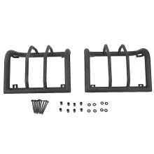 1 Pair Black Tail Light Guards Covers Protector Fit compatible with Jeep Wrangler JK & Unlimited