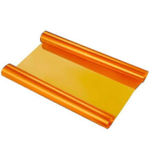 30*100cm Self Adhesive Headlights Tail Lights Fog Lights Tint Vinyl Film (orange)