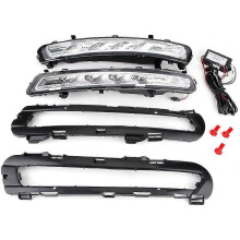 1 Pair Car Daytime Running Light DRL LED Daylight Fog Lamp compatible with compatible withd Mondeo 1112