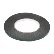 Double Sided Adhesive Tape Green Film Black Foam High Viscosity compatible with Car Sealing Strip
