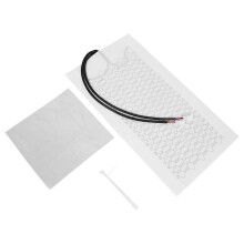 2024 2Pcs 12V 53x27cm Carbon Fiber Car Seat Heater Heated Cushion Heating Pad Mat compatible with Winter