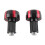 2Pcs Universal Motorcycle Modification Handle Bar End Balance Plug Hand Grip Accessory (Red) 1