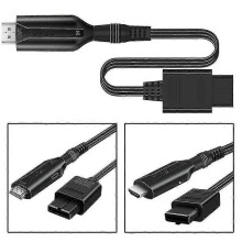HD1080P N64 To HDMI-compatible converter HD Link Cable compatible with N64 SNES .