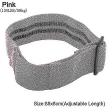 Adjustable Hip Glute Band Resistance Loop Fabric Thighs Booty Elastic Fitness Workout Pilates Gym Stretching Training Equipment
