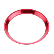 Car Steering Wheel Ring Cover Trim compatible with Mercedes Benz CLA GLK A Class W204 W246 W176 W117 Red