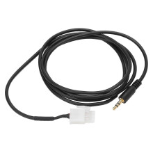 Motor Aux Cable 3pin to 3.5mm Jack Motorcycle Accessory Replacement compatible with Goldwing GL1800