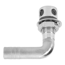 Boat Gas Tank Vent 316 Stainless Steel 90 Corrosion Resistance compatible with 5/8in Hoses Yacht Marine