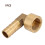 G1/2 Female Thread Brass Elbow Hose Barb Coupling Connector Joint Adapter Fitting(14mm) 1