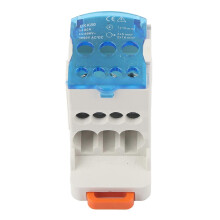 Din Rail Terminal Block Distribution Box Electric Wire Connector Universal Power Junction Box