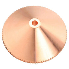 1Pc Single Layer Laser Nozzle Brass compatible with CO2 Fiber Laser Cutting Machine 1.8/2.0/2.5/3.0mm2.5mm