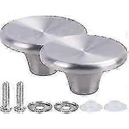 Set Of 2 Replacement Stainless Steel Casserole Lid Knobs