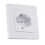 Italian Wall Socket PC Panel 16A Power Socket compatible with Restaurant Bedroom Kitchen 1