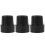 3pcs Trampoline Mini Caps Replacement Mini Trampoline Leg Caps 25mm Diameter 1