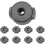 9Pcs ABS Drum Set Quick Release Nuts Cymbal Quick Assembly Drum Mate Replacement Accessories 1