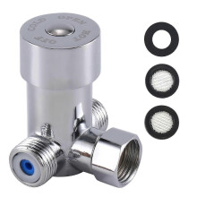 G1/2 Hot Cold Water Mixing Valve Thermostatic Mixer Temperature Control compatible with Automatic Faucet