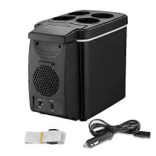 Portable 12V Car Refrigerator 6L Camping Fridge Cooler And Warmer 2 In 1 Electric Mini Fridge Icebox Car Electronic Devices