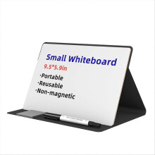 Erase Board with Marker Wipe Cloth Magnetic Dry Erase Board Black