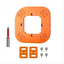 Woodworking Router Corner Radius Templates Jig R30-R50