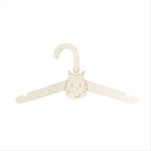 20PCS Cute Wooden Clothes Hanger Wood Display Holder E