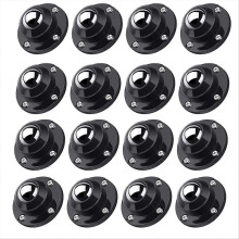 1 Inch Self Adhesive Caster Wheels compatible with Small Appliance Storage Bins