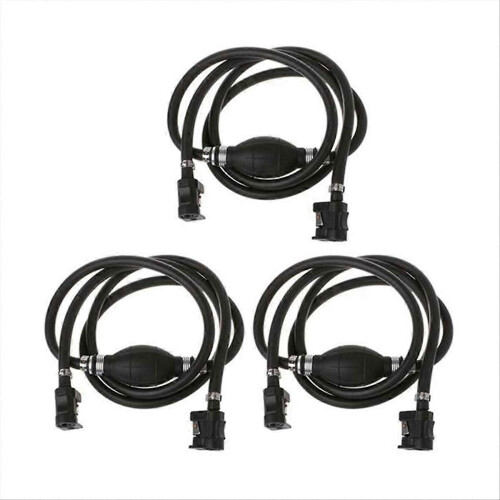 3pcs Fuel Hose Outboard Boat Engine Connectors Kit compatible with Motor