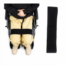 Sangle de cuisse pour fauteuil roulant - Ceinture de soutien élastique large pour maintenir les jambes ensemble (qualité supérieur