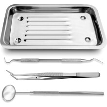 Professionelles Zahnhygiene-Set für Erwachsene (Basis-Economy-Modell) mit Schienen zur Plaqueentfernung