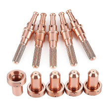 5pcs 9-8215 Electrode 5 pcs 9-8207 Nozzle Tips compatible with Thermal Dynamics SL60/100 Plasma Torch Edition 1