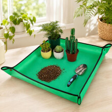 Pflanzmatte, faltbar, aus PVC, 75 x 100 cm, 1 Stück