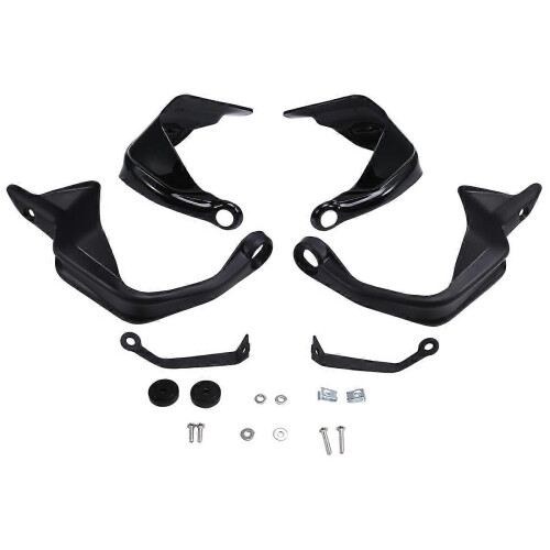 Motorcycle Wind Shield Hand Guards compatible with VOGE Valico Black