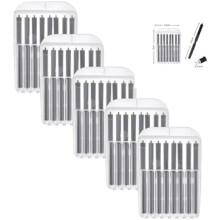 5-pak Phonak høreapparatdele (40 filtre) Høreapparat voksfilter Premium filtre