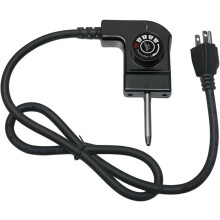 Verstellbares Thermostat-Sondenkabel, kompatibel mit elektrischen Smokern und Grillplatten, 15 A/125 V