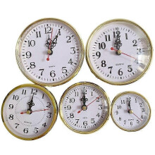 Gold Trim Quartz Clock Insert Movement DIY or Replacement Different Sizes hwy