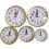 Gold Trim Quartz Clock Insert Movement DIY or Replacement Different Sizes hwy 1