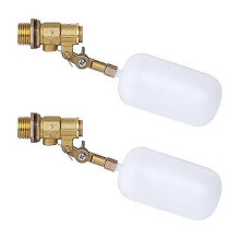 1/2 Inch Float Valve, Water Float Valve compatible with Pond Float Valve Shutoff Auto Fill, compatible with Livestock Tanks, Aquariums SZRH A-V